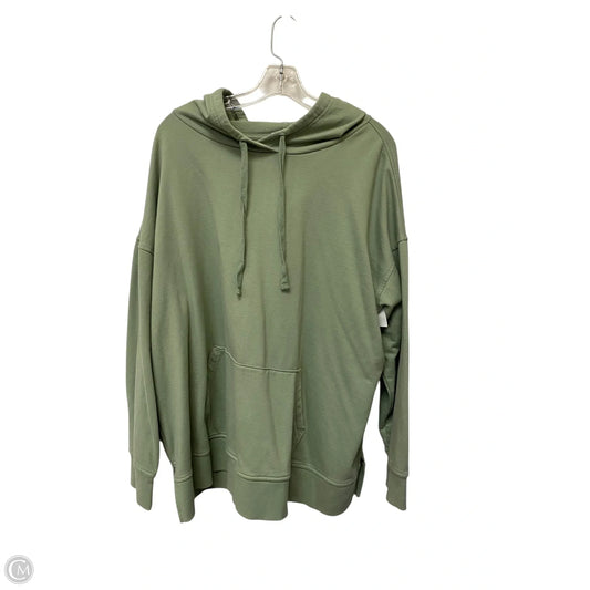 Sweatshirt Hoodie By Ava & Viv In Green, Size: 2x