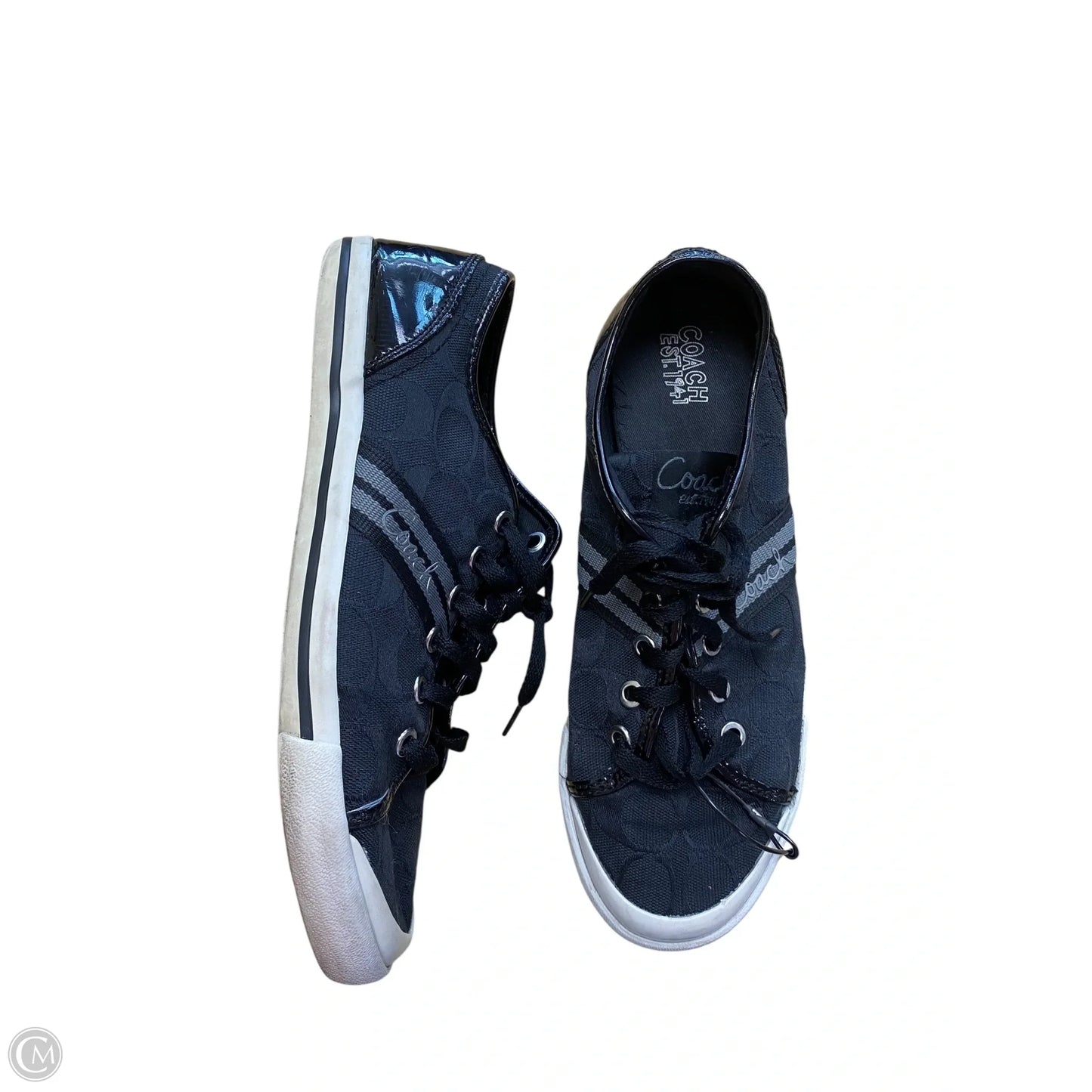 Shoes Designer By Coach In Black, Size: 9