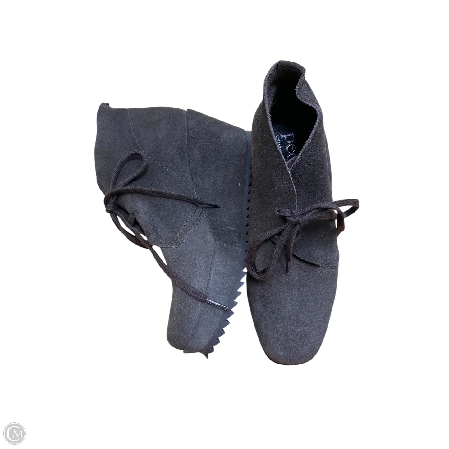 Boots Ankle Heels By Clothes Mentor In Brown, Size: 6