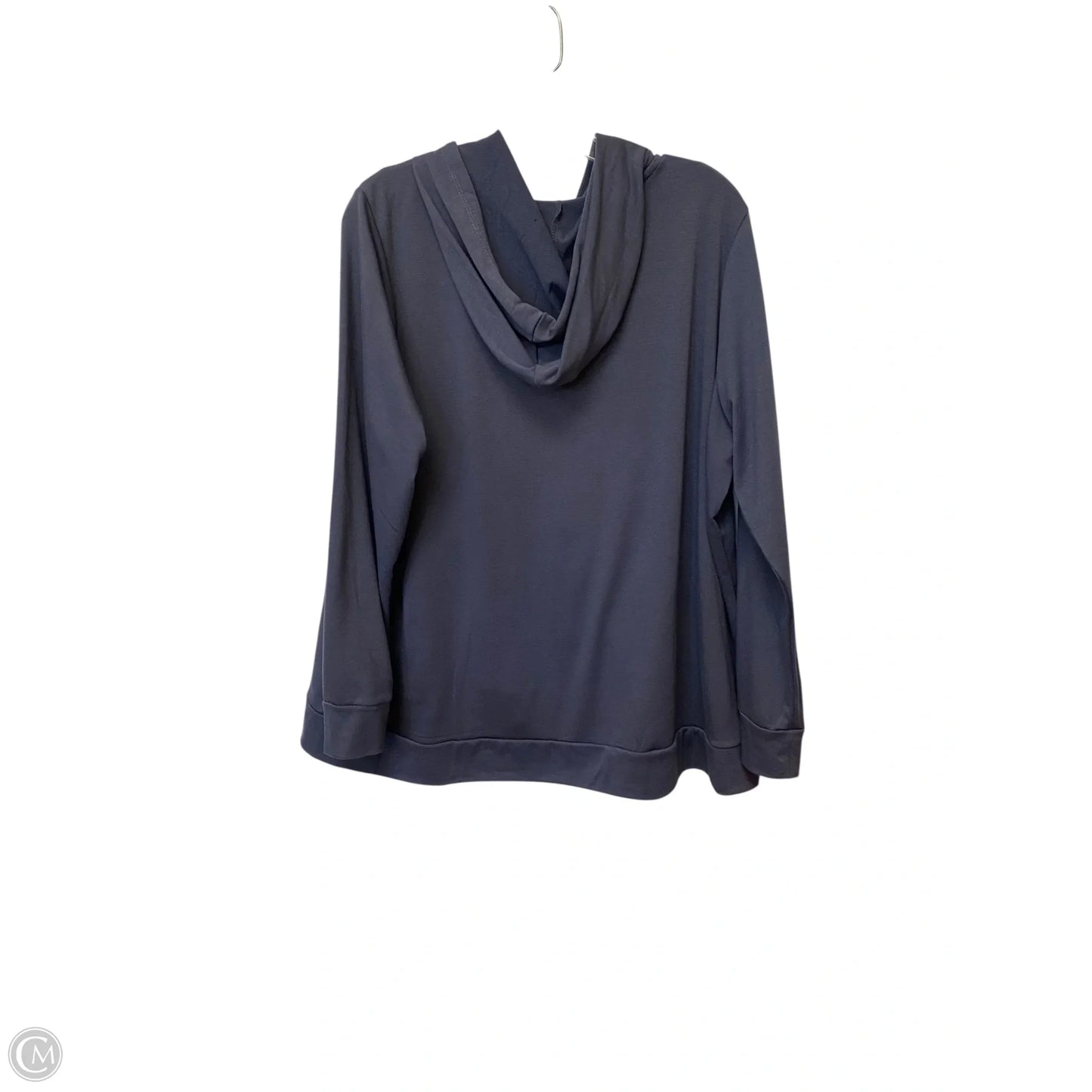 Jacket Fleece By Cyrus In Blue, Size: 2x