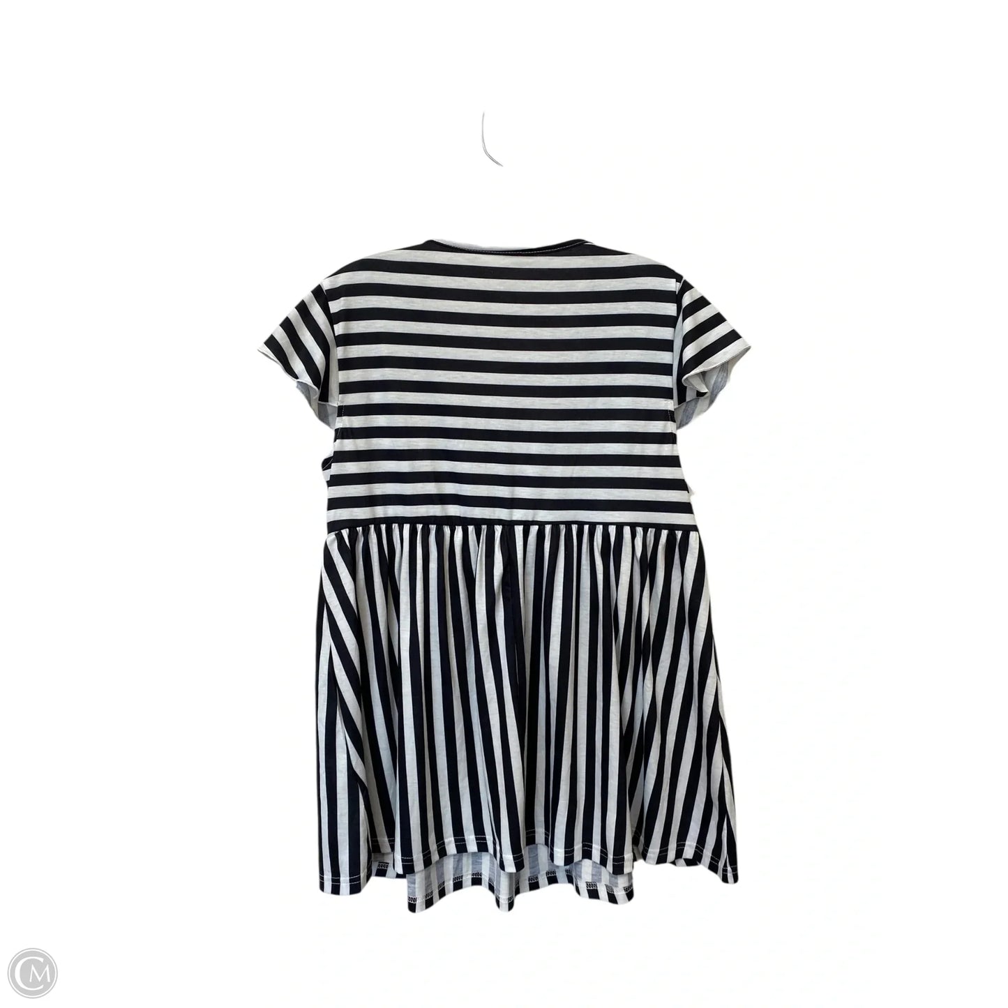 Maternity Top Short Sleeve By Cmf, Size: M