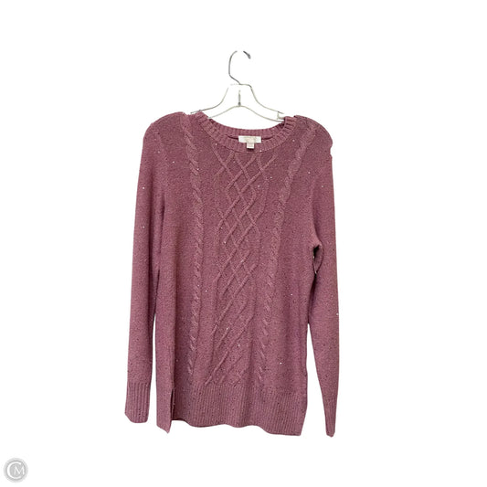 Sweater By Belle By Kim Gravel In Pink, Size: Xxs