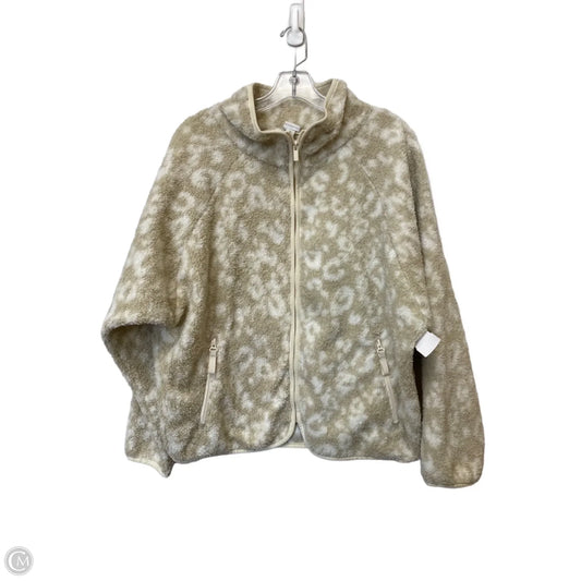 Athletic Jacket By All In Motion In Tan, Size: M