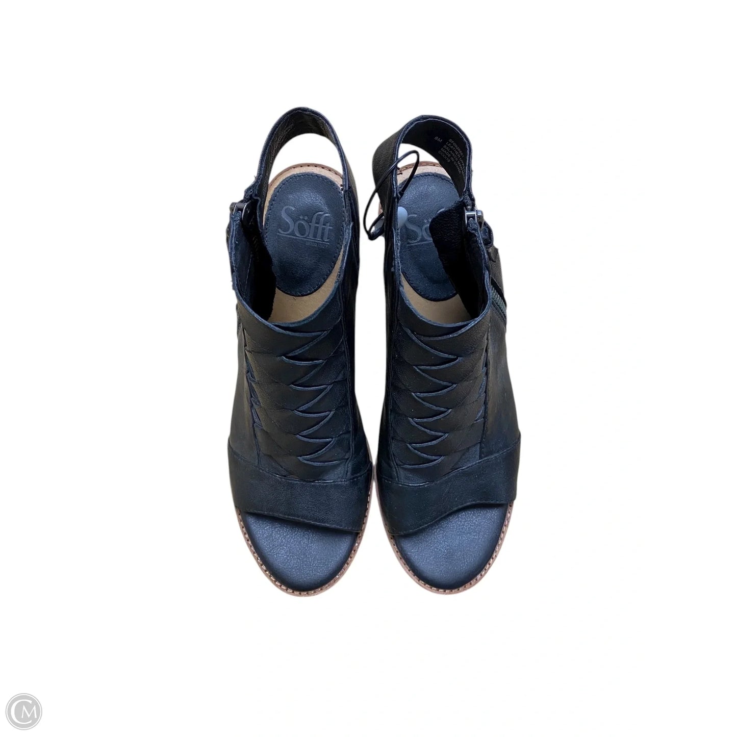 Shoes Heels Block By Sofft In Black, Size: 8