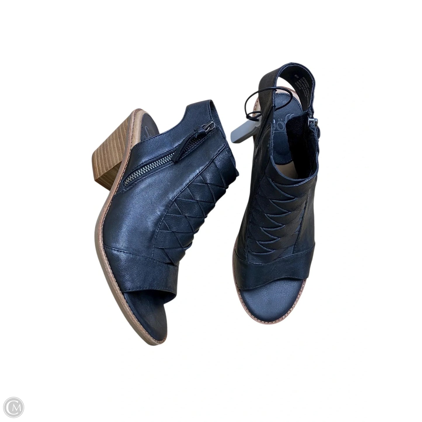 Shoes Heels Block By Sofft In Black, Size: 8