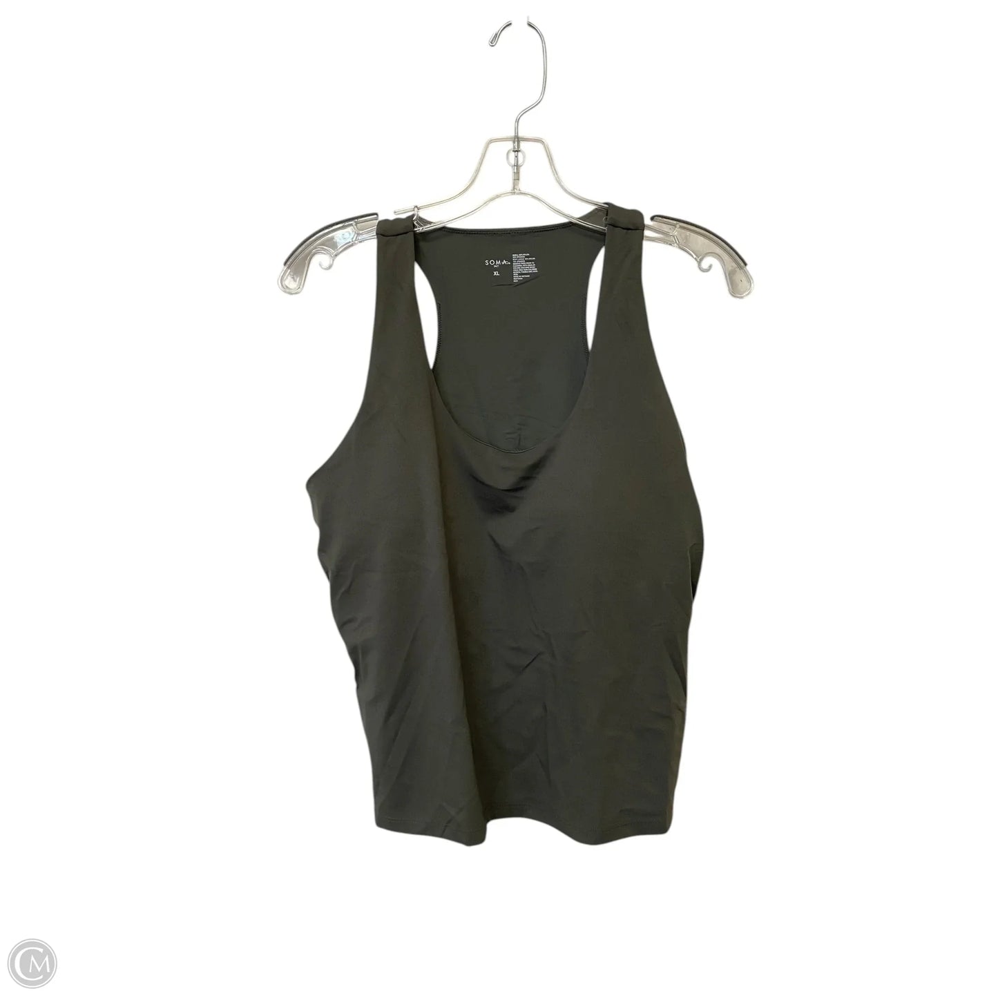 Athletic Tank Top By Soma In Green, Size: Xl