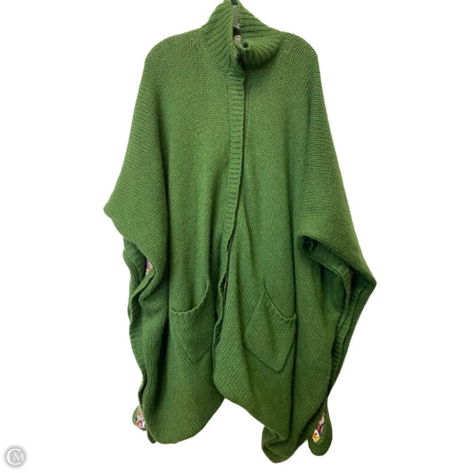 Sweater Cardigan Cashmere By Worth Ny In Green, Size: M