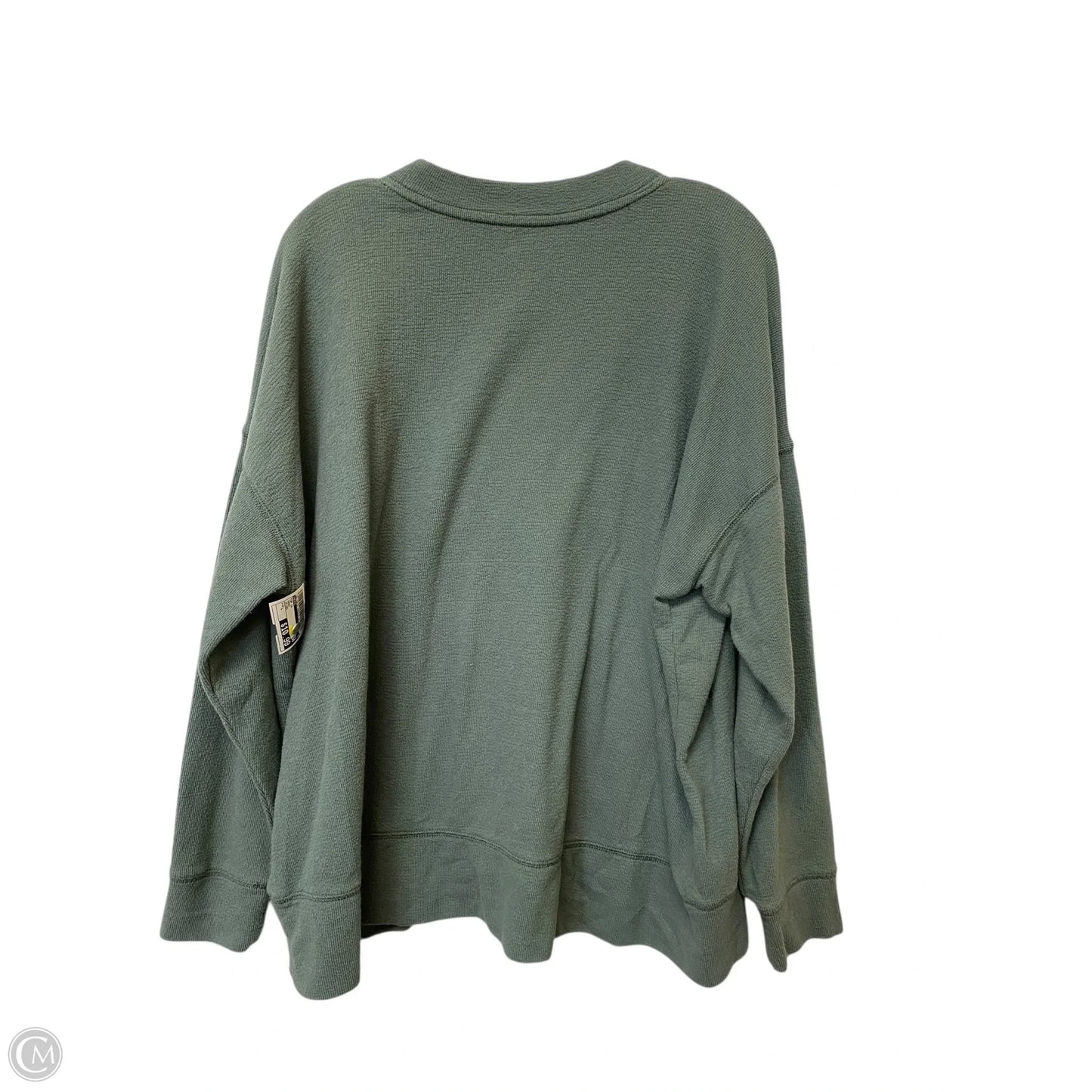 Top Long Sleeve By Aerie In Green, Size: L