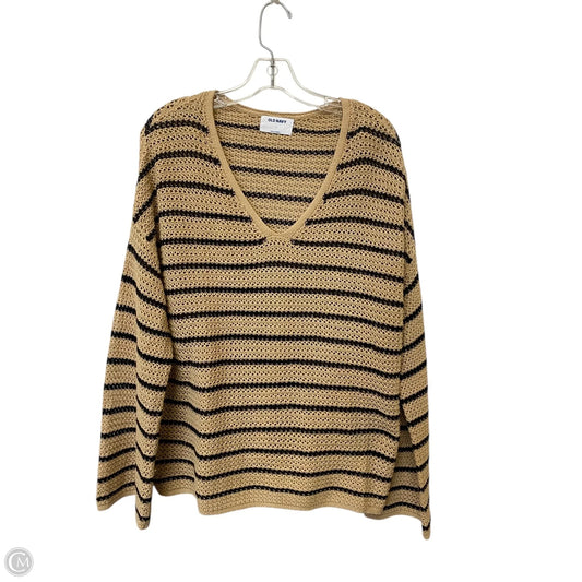 Sweater By Old Navy In Striped Pattern, Size: L