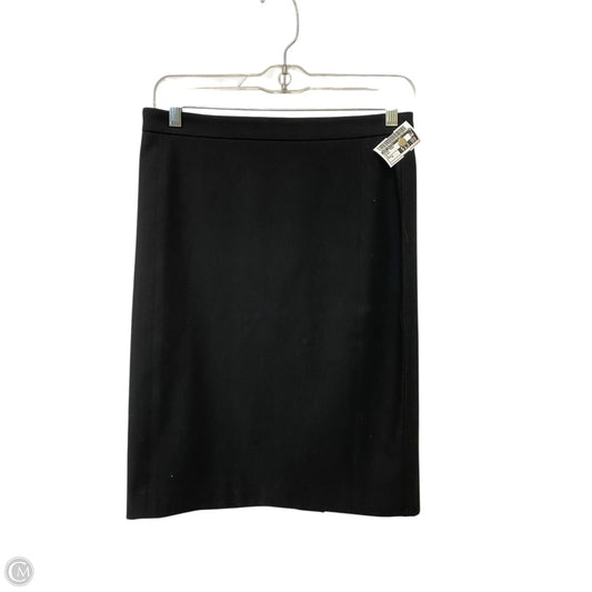 Skirt Midi By Ann Taylor In Black, Size: 0