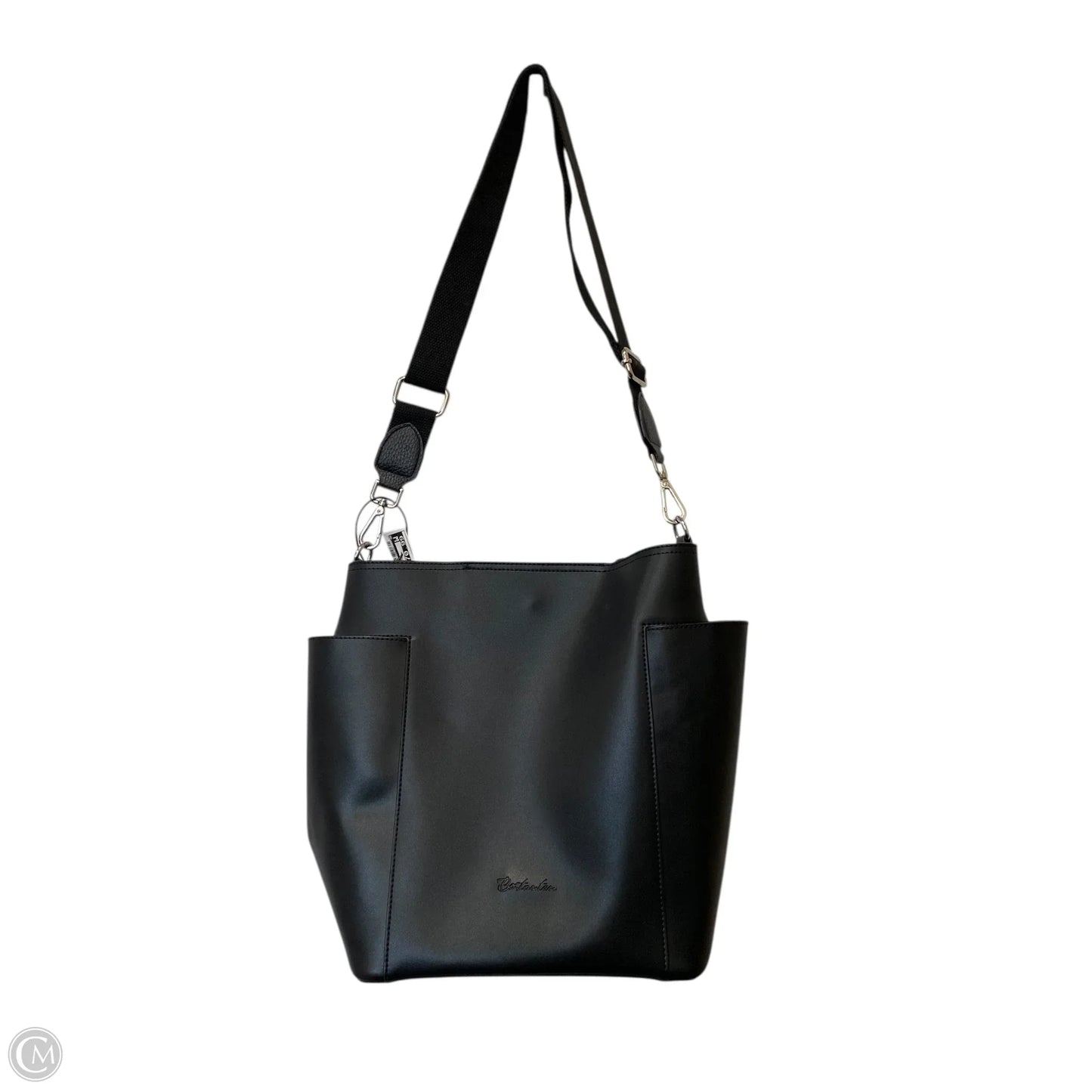 Handbag Leather By Clothes Mentor, Size: Large