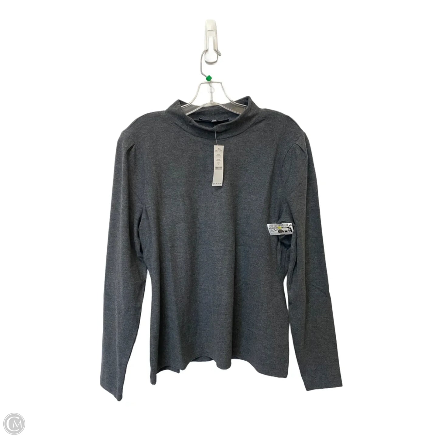 Top Long Sleeve By White House Black Market In Gold, Size: Xl