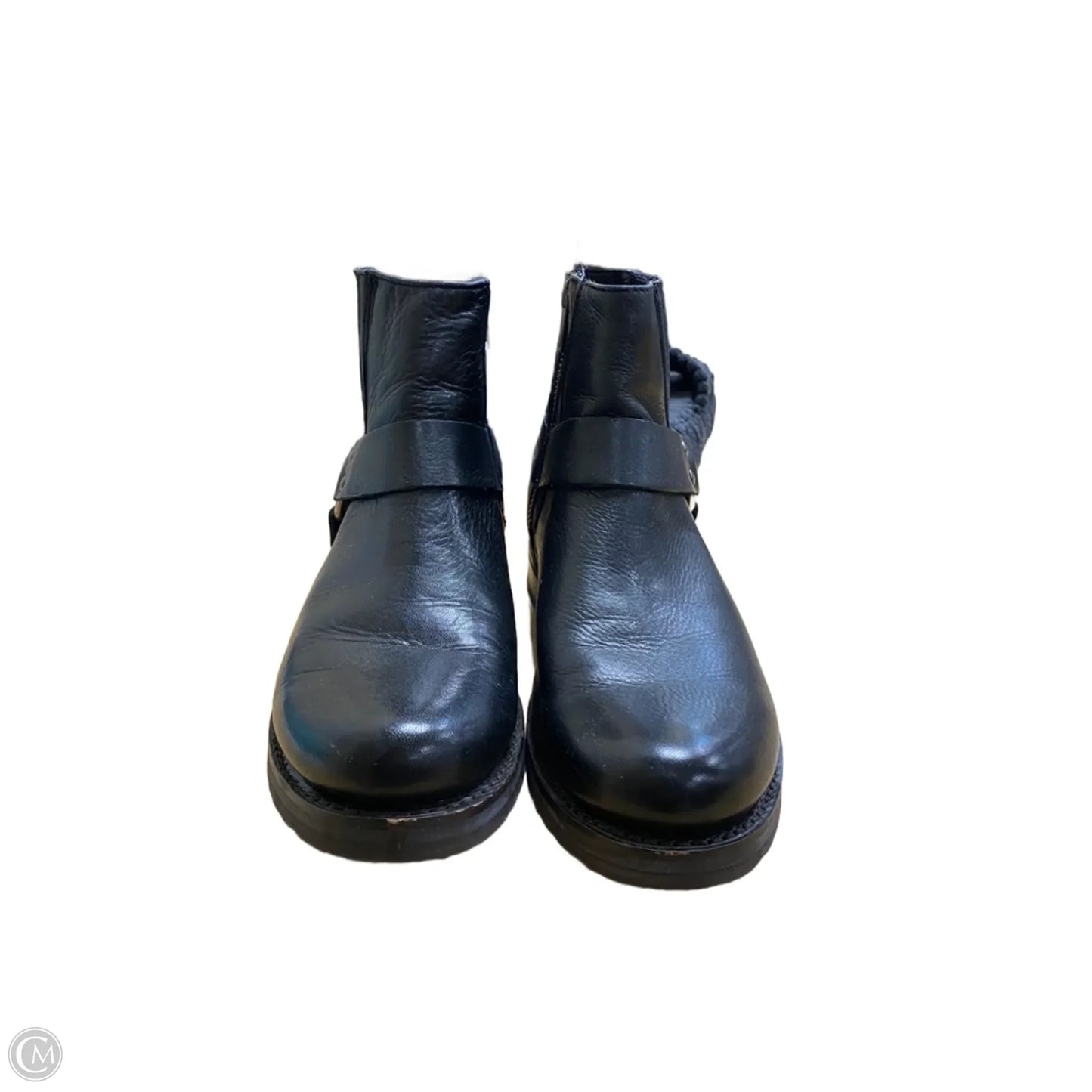 Boots Designer By Frye In Black, Size: 8