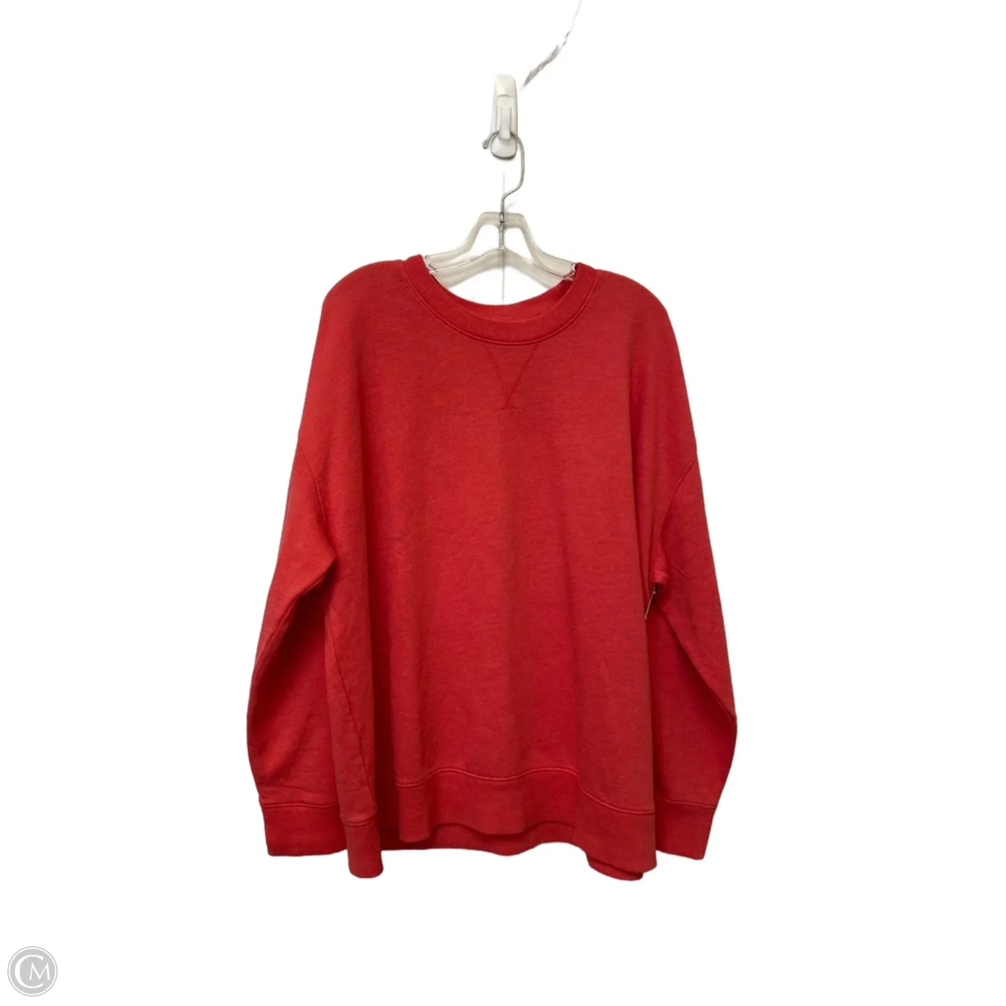 Sweatshirt Crewneck By Time And Tru In Red, Size: Xxl