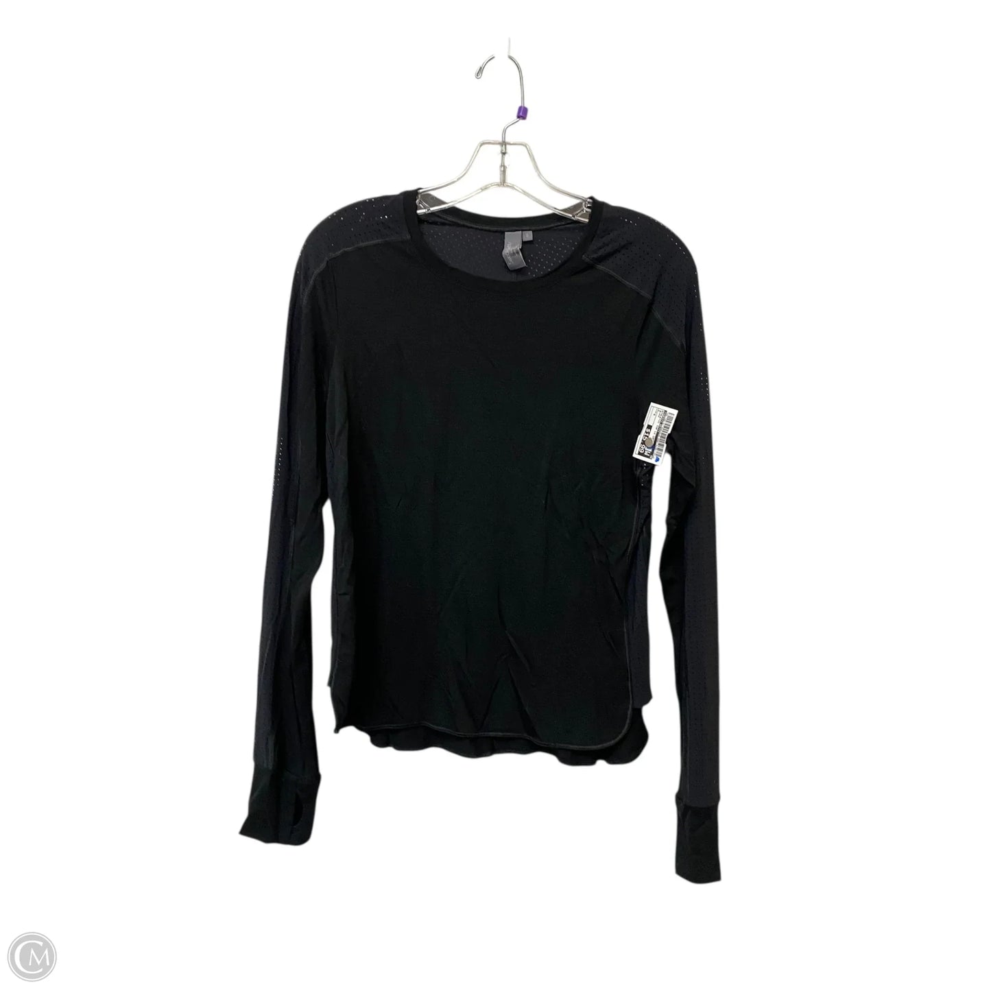 Athletic Top Long Sleeve Crewneck By Sweaty Betty In Black, Size: S