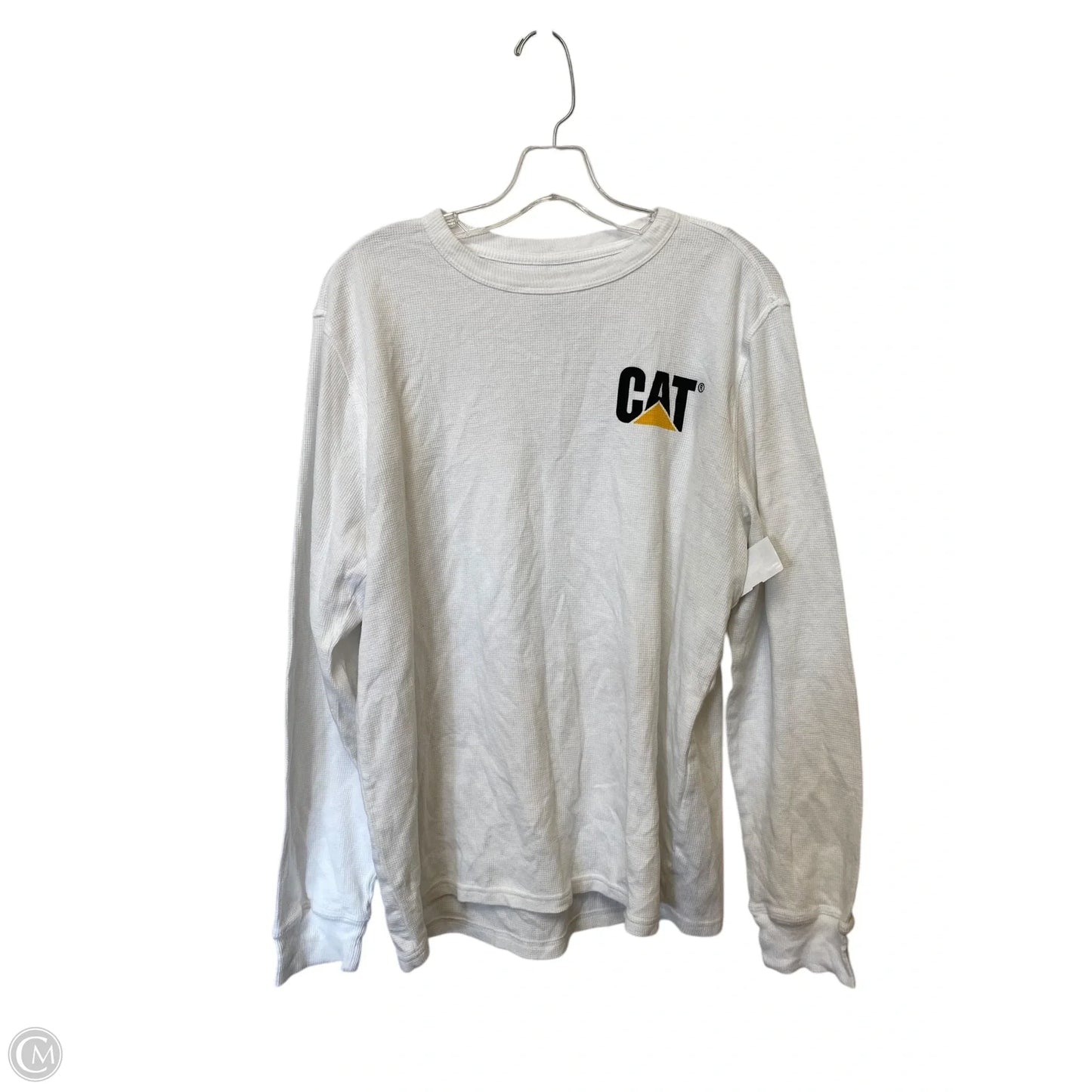 Top Long Sleeve Basic By Cmf In White, Size: L