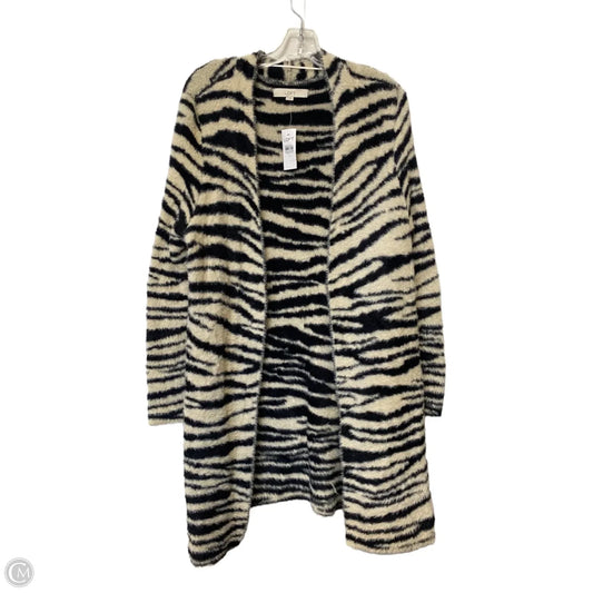 Cardigan By Loft In Animal Print, Size: M
