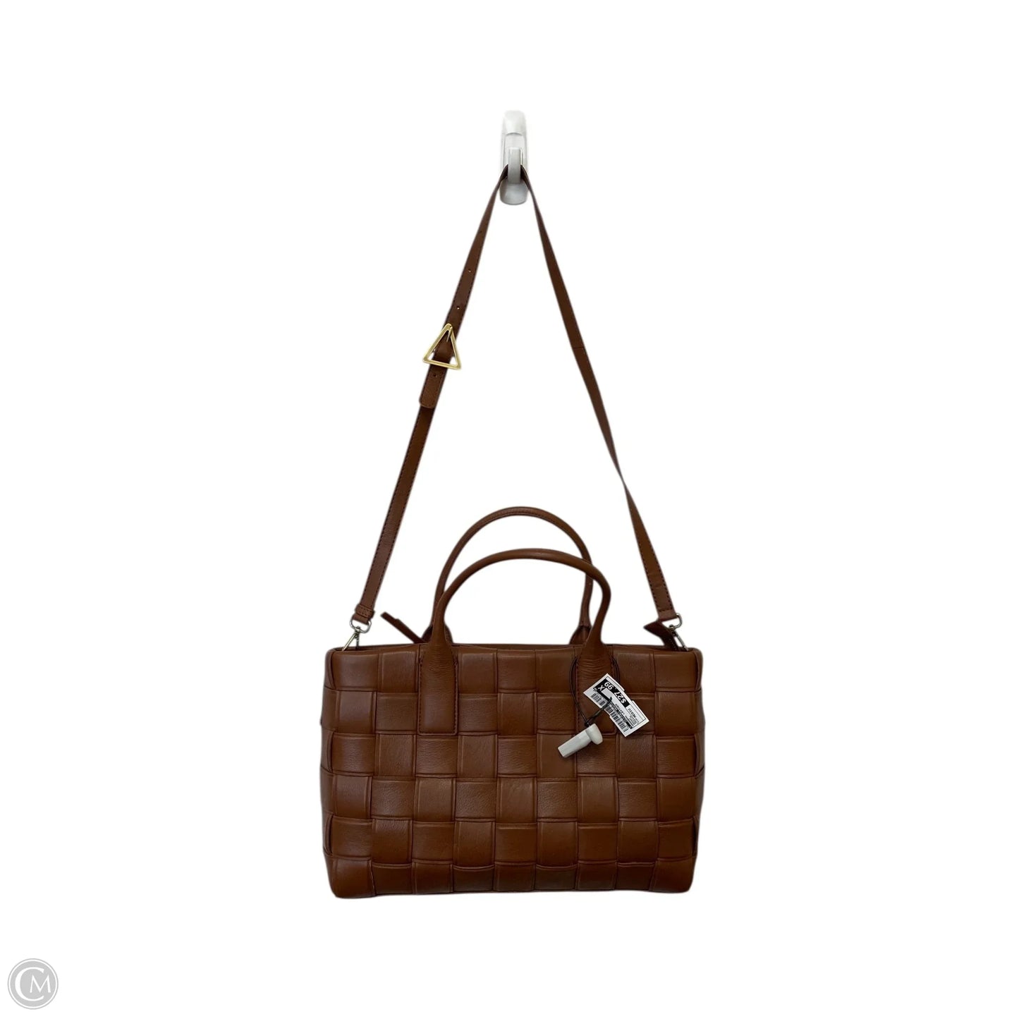 Handbag Leather By Clothes Mentor, Size: Medium