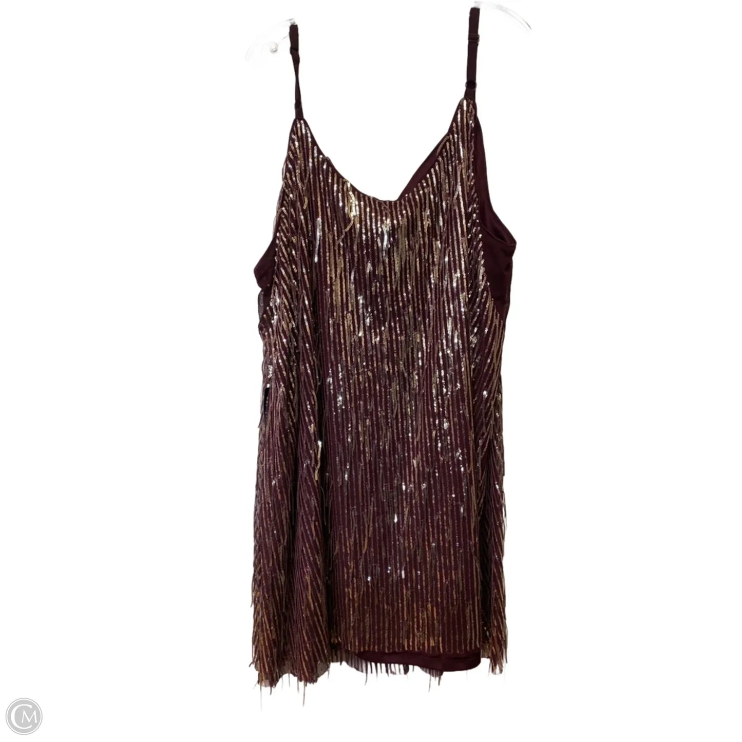 Tunic Sleeveless By Torrid In Maroon, Size: 5