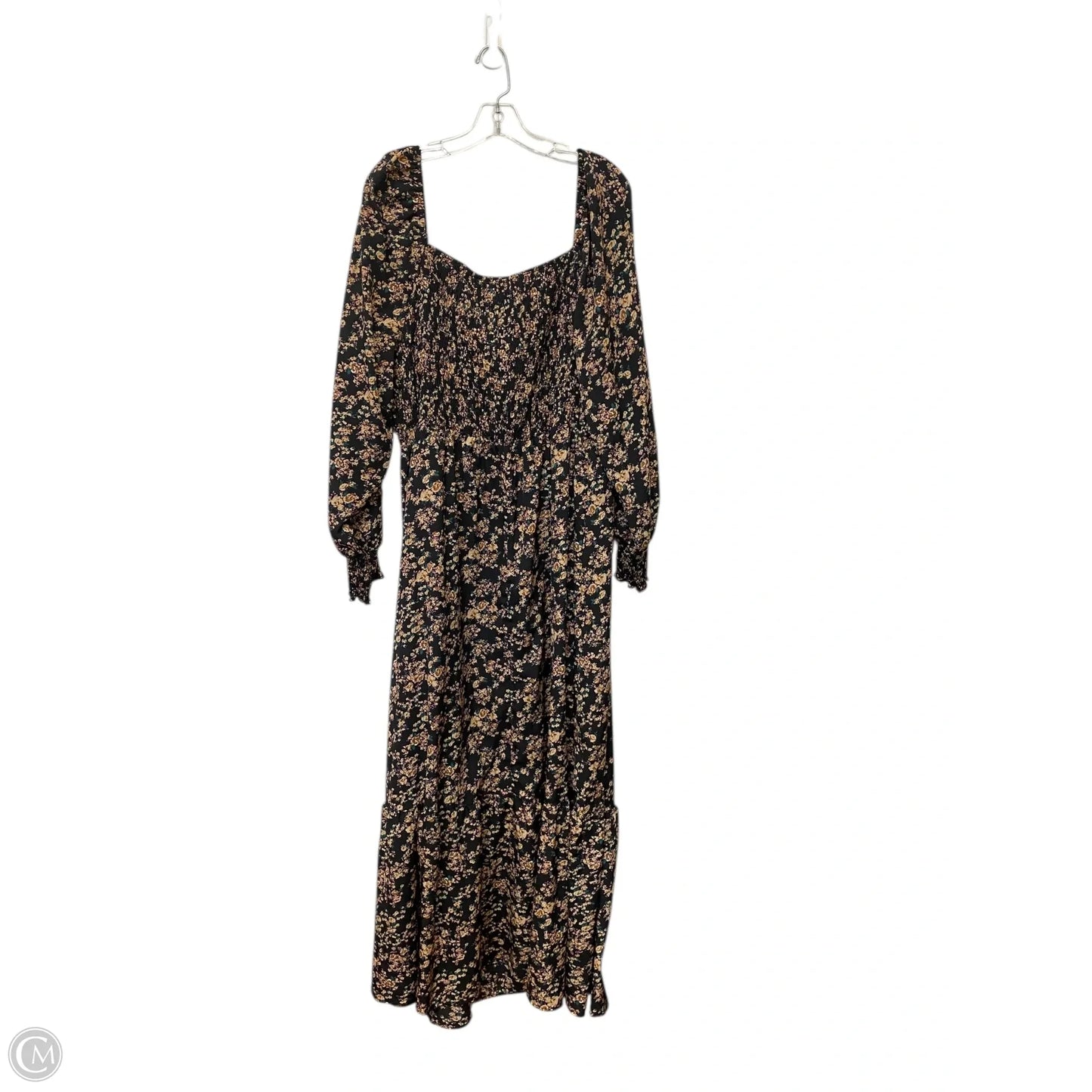 Dress Casual Maxi By Shein In Floral Print, Size: 5x