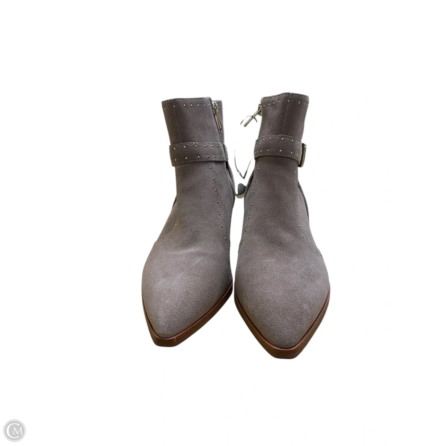 Boots Ankle Heels By Antonio Melani In Taupe, Size: 7.5