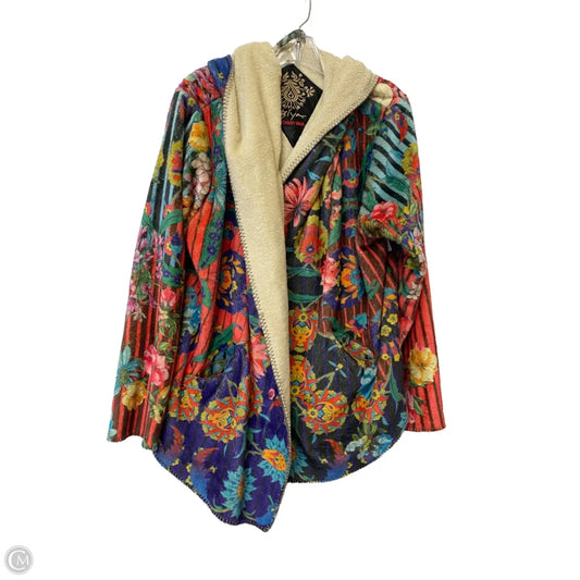 Cardigan By Johnny Was In Multi-colored, Size: L