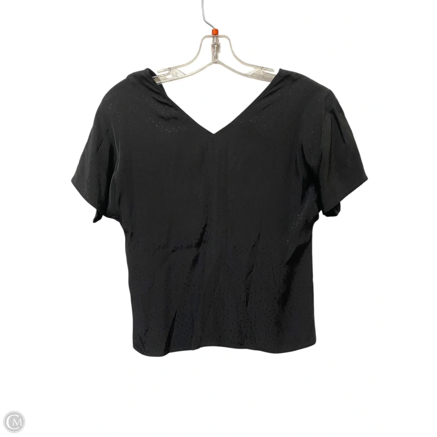 Top Short Sleeve By Madewell In Black, Size: 0