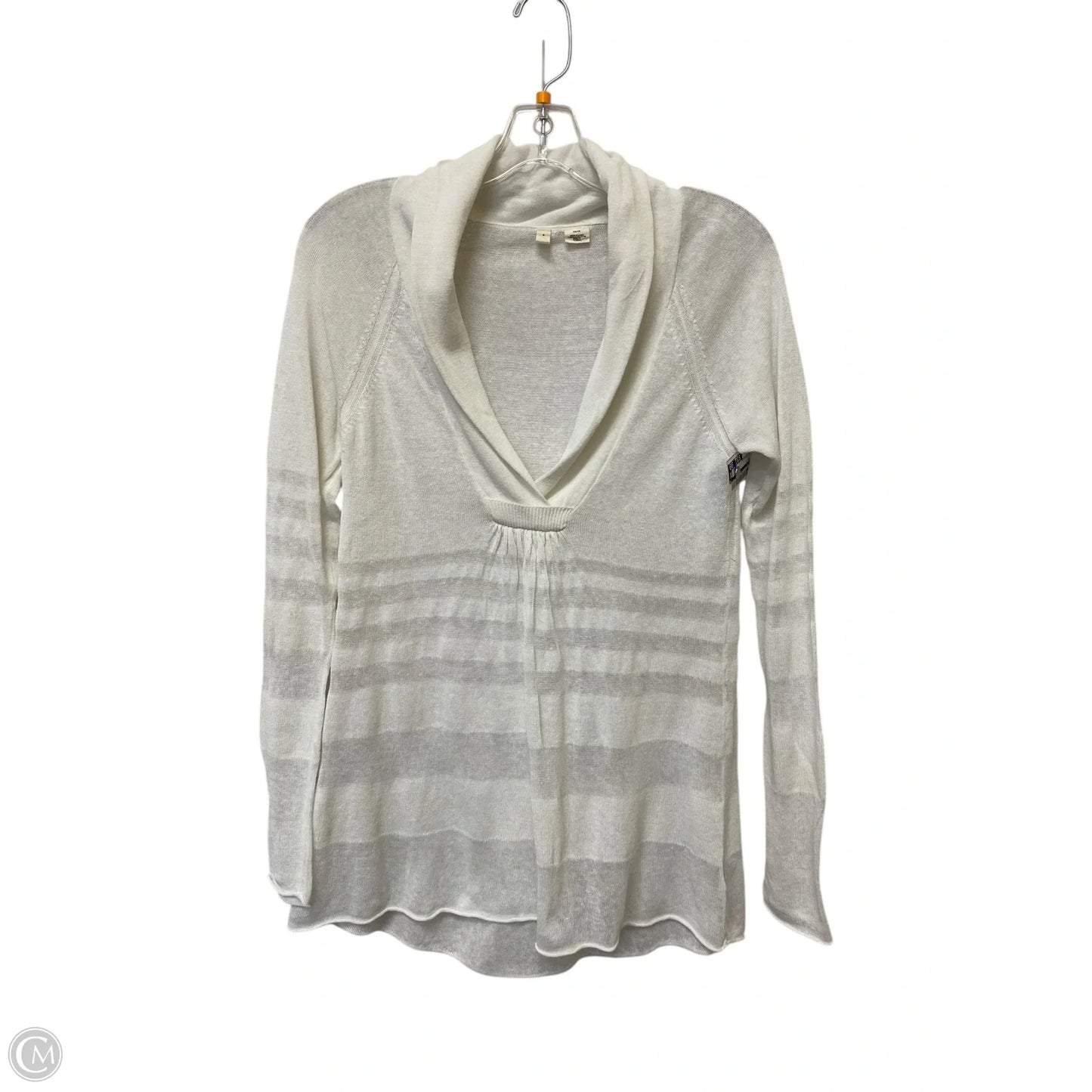 Top Long Sleeve By Moth In White, Size: Xs