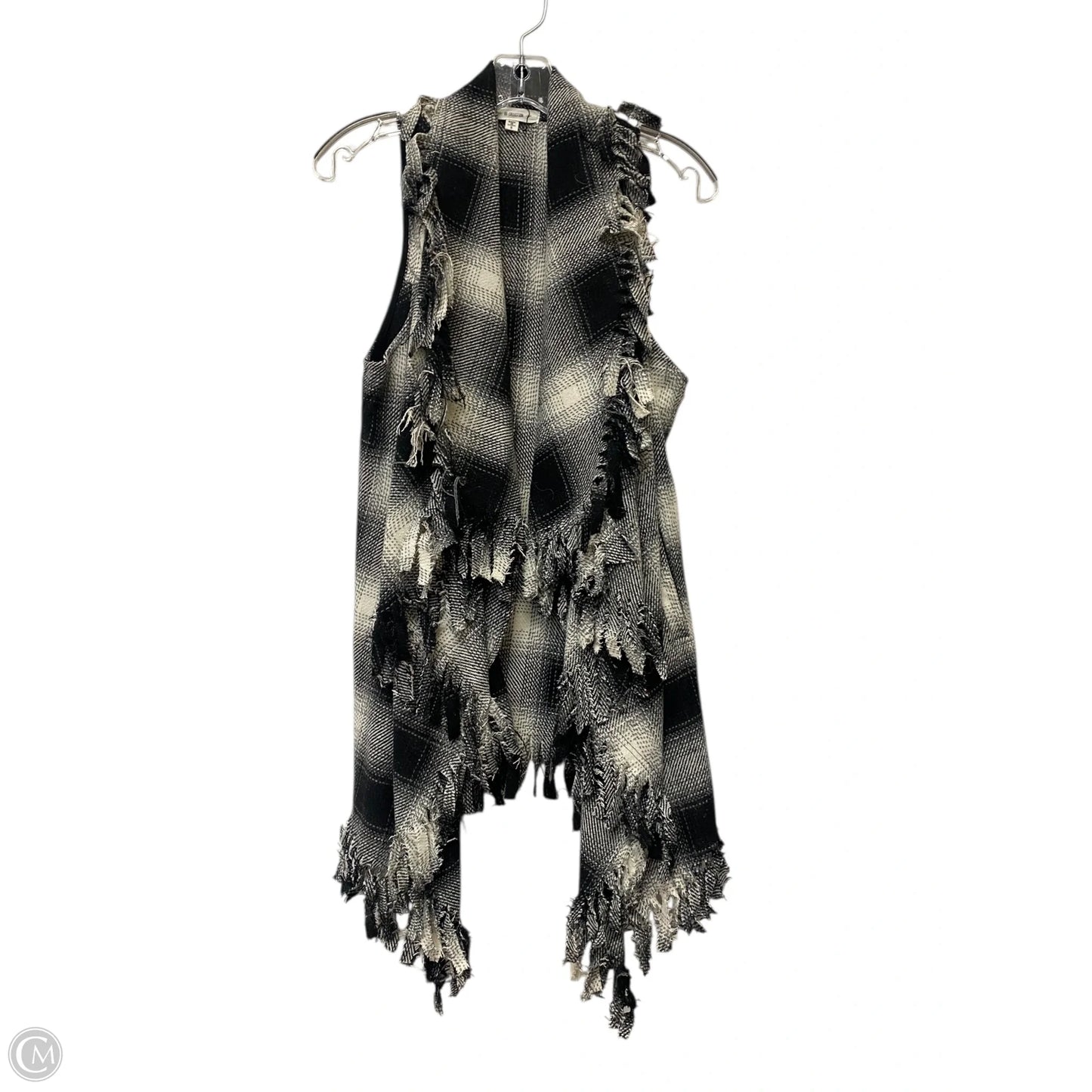 Vest Other By Clothes Mentor In Plaid Pattern, Size: S