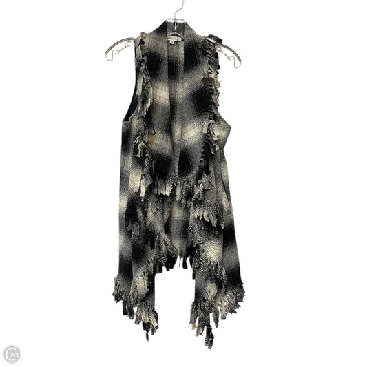 Vest Other By Clothes Mentor In Plaid Pattern, Size: S
