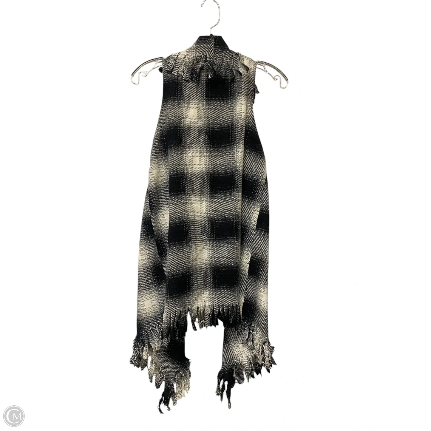 Vest Other By Clothes Mentor In Plaid Pattern, Size: S