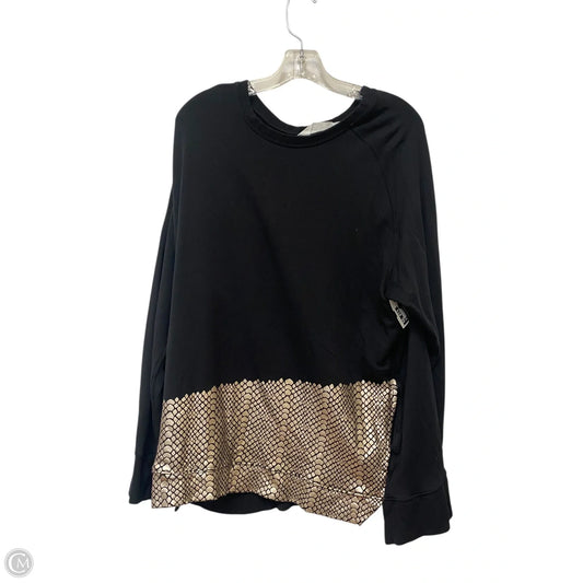 Sweatshirt Crewneck By Cme In Black, Size: M