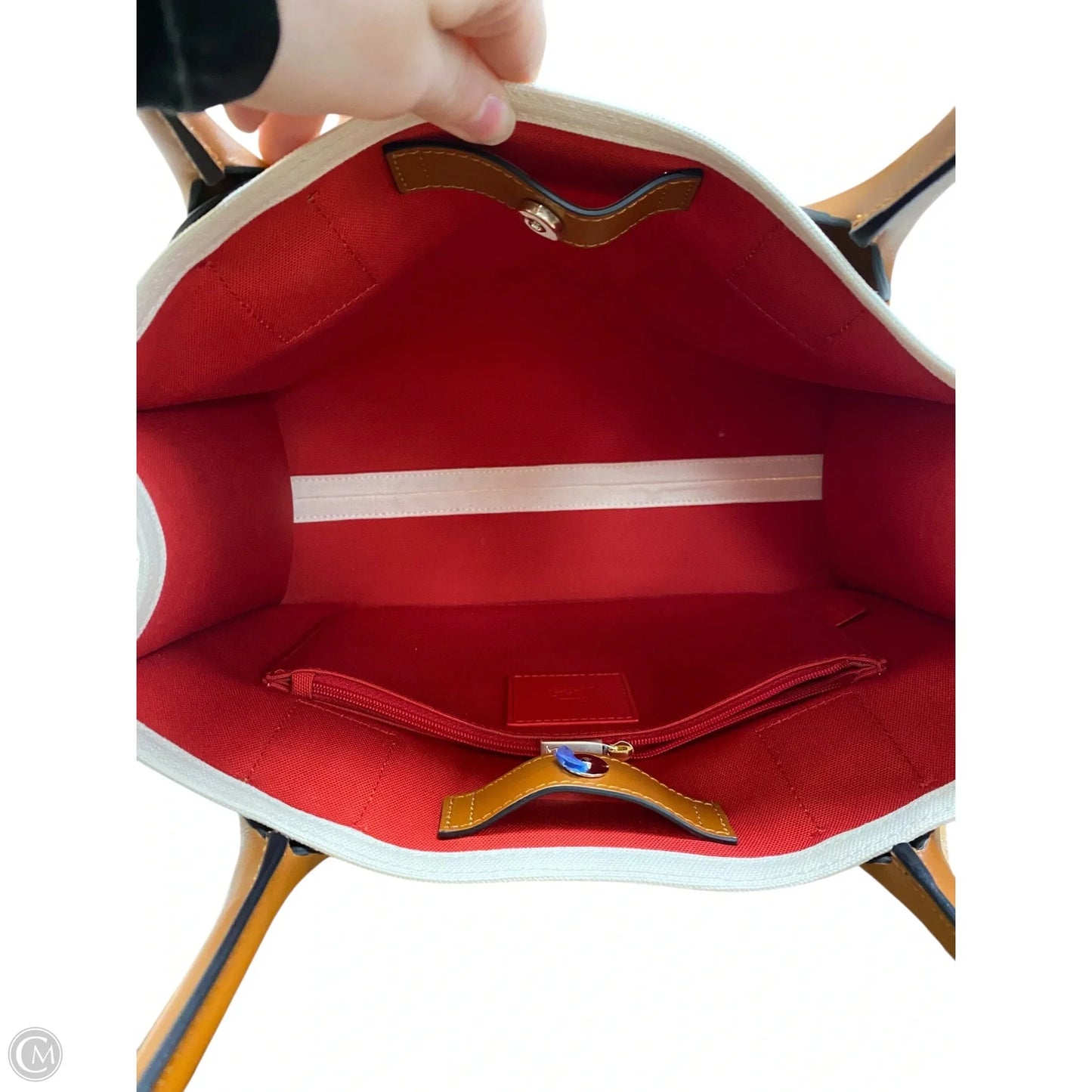 Handbag Luxury Designer By Christian Louboutin, Size: Medium