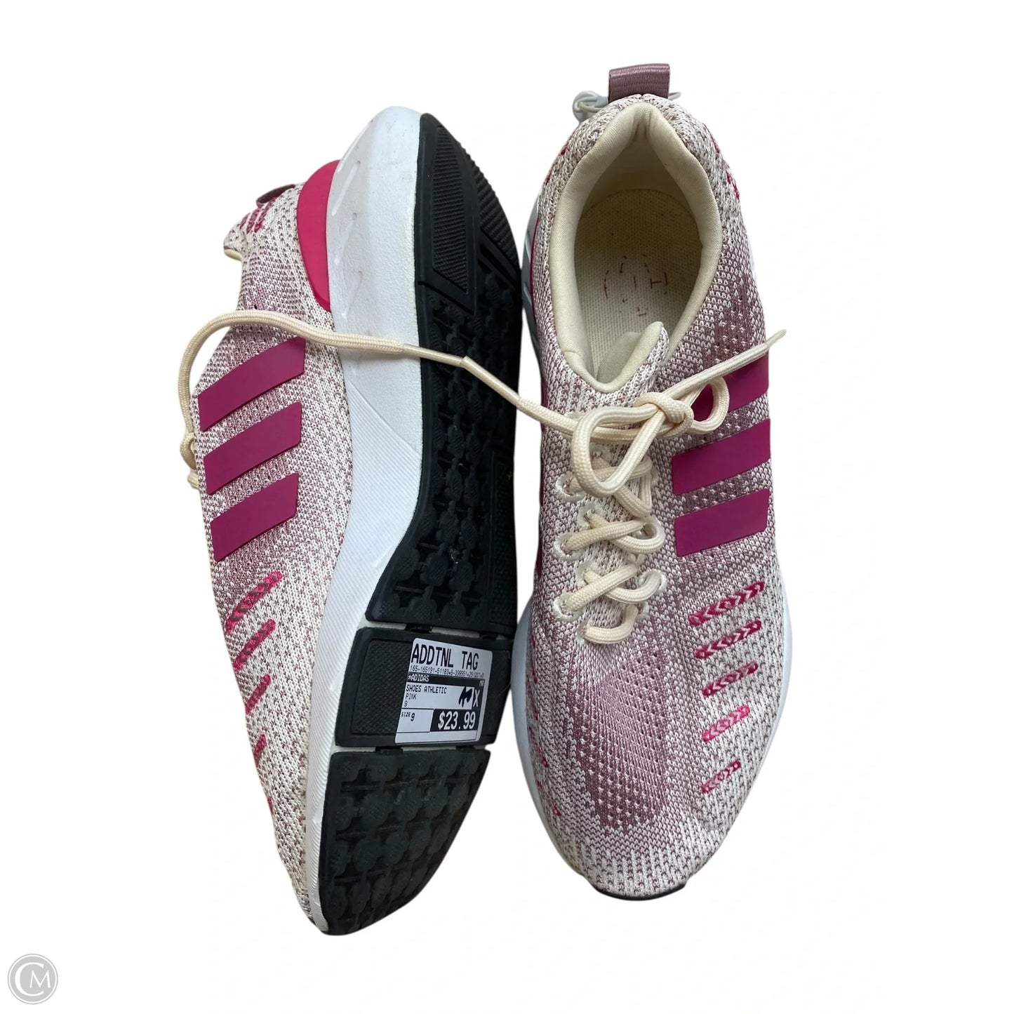 Shoes Athletic By Adidas In Pink, Size: 9