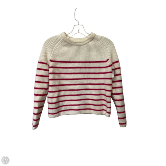 Sweater Cashmere By Evereve In Striped Pattern, Size: S
