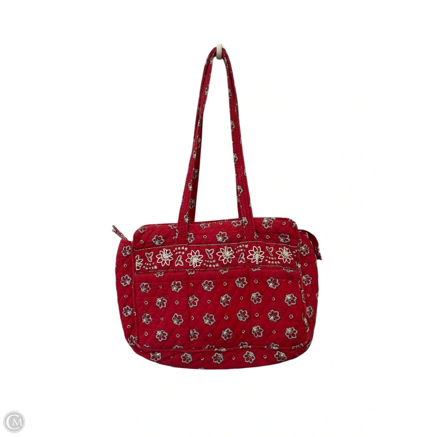 Handbag By Vera Bradley, Size: Large