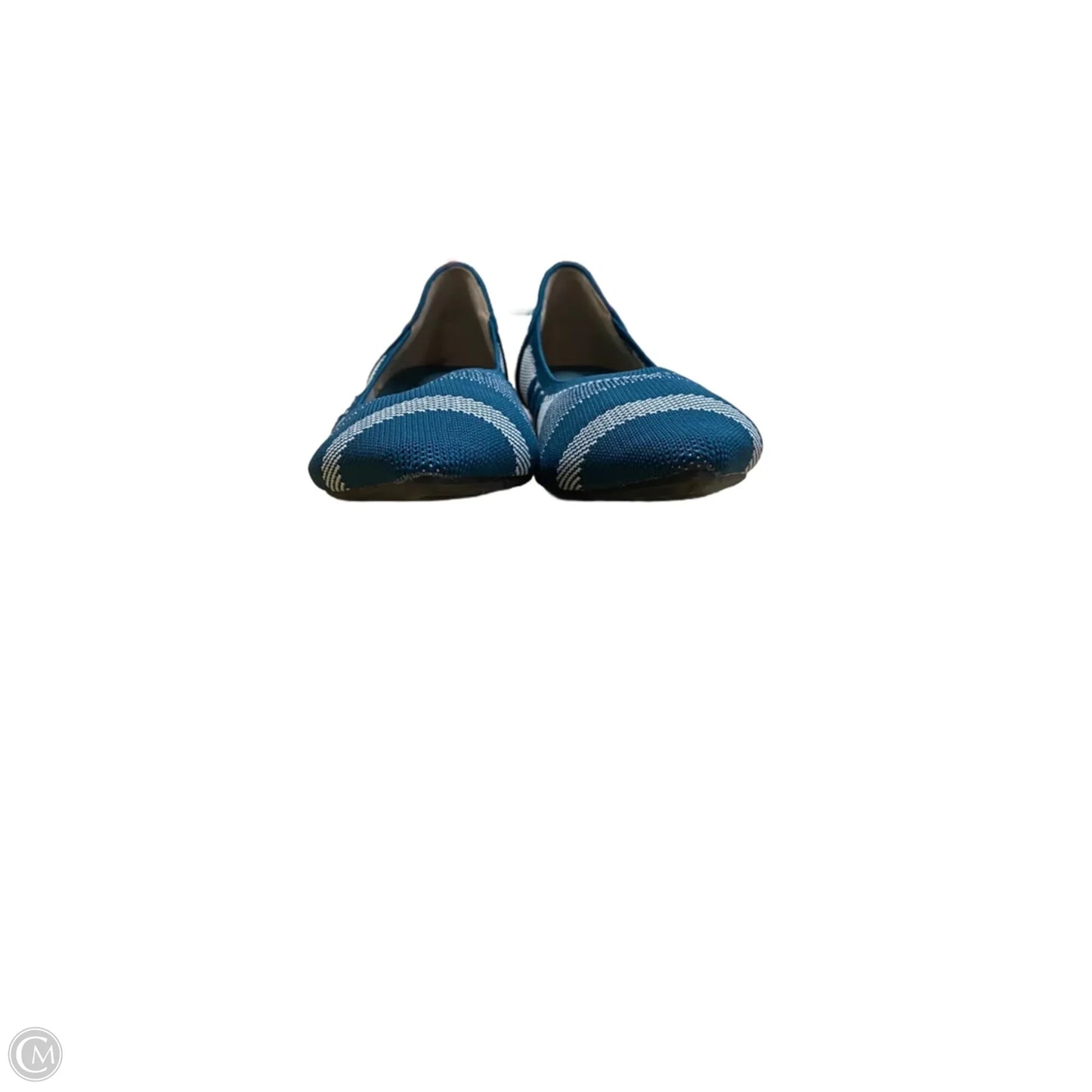 Shoes Flats By Cmf In Blue, Size: 9