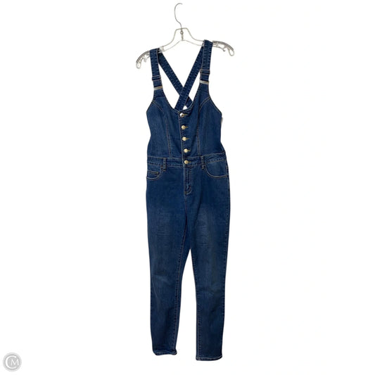 Overalls By Venus In Blue Denim, Size: 10