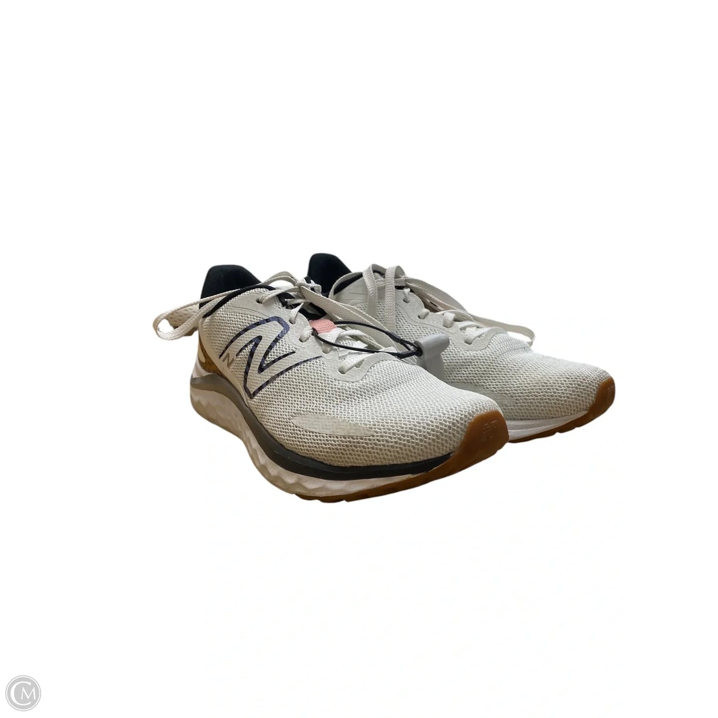 Shoes Athletic By New Balance In White, Size: 7.5