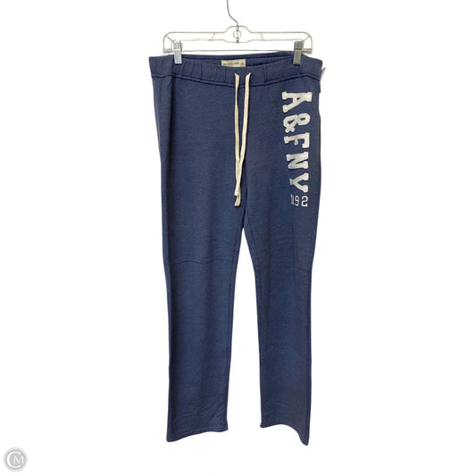 Pants Lounge By Abercrombie And Fitch In Blue, Size: L