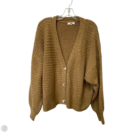 Sweater Cardigan By Prologue In Brown, Size: Xl