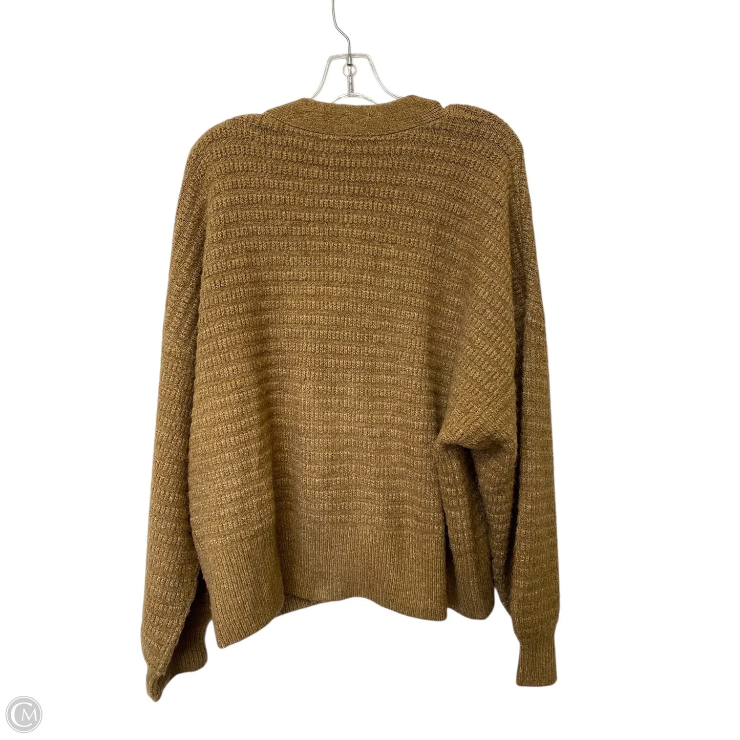 Sweater Cardigan By Prologue In Brown, Size: Xl
