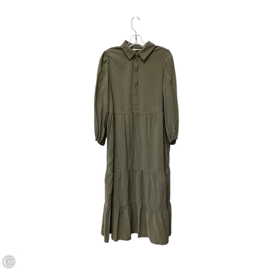 Dress Casual Maxi By Max Studio In Green, Size: L