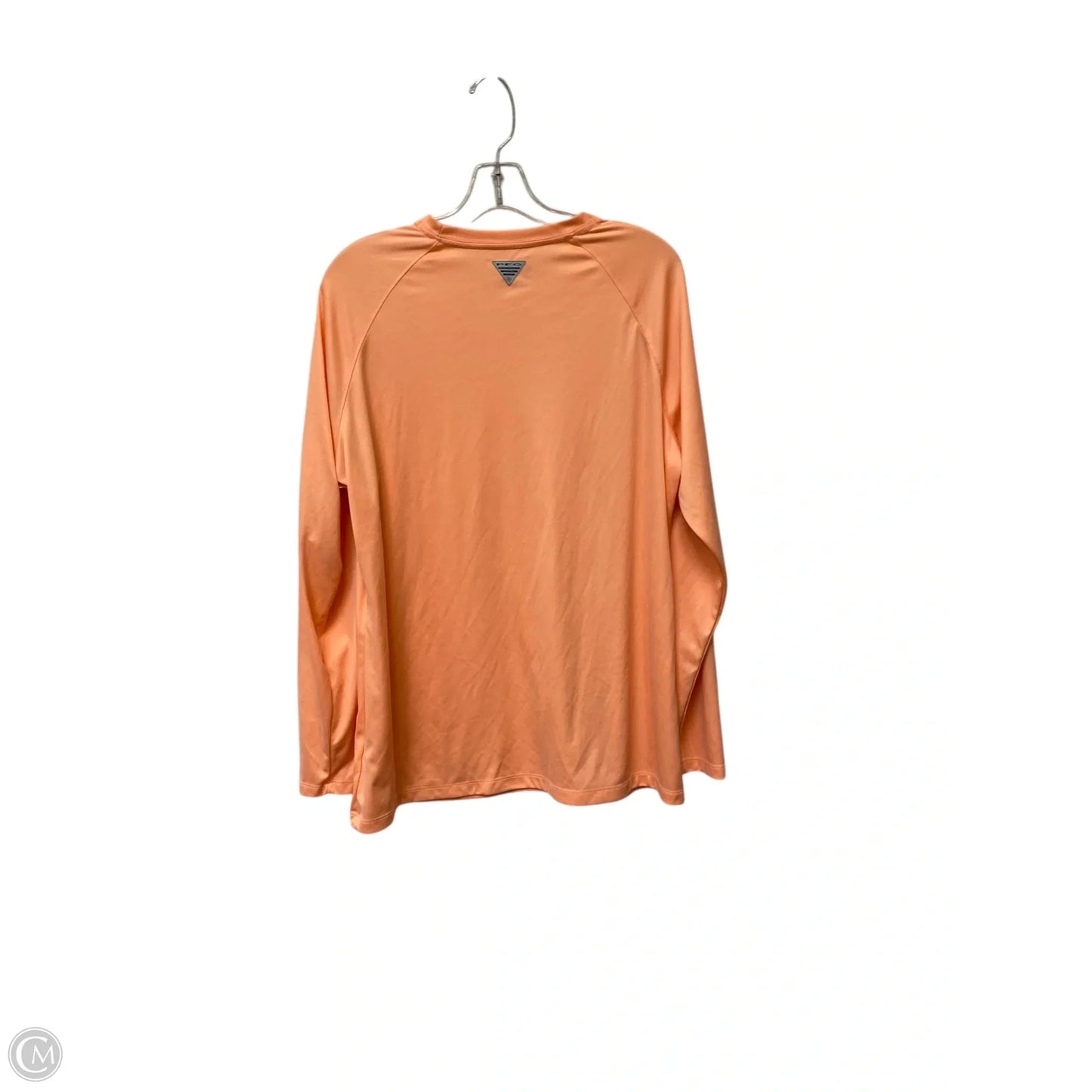 Athletic Top Long Sleeve Crewneck By Columbia In Pink, Size: 1x