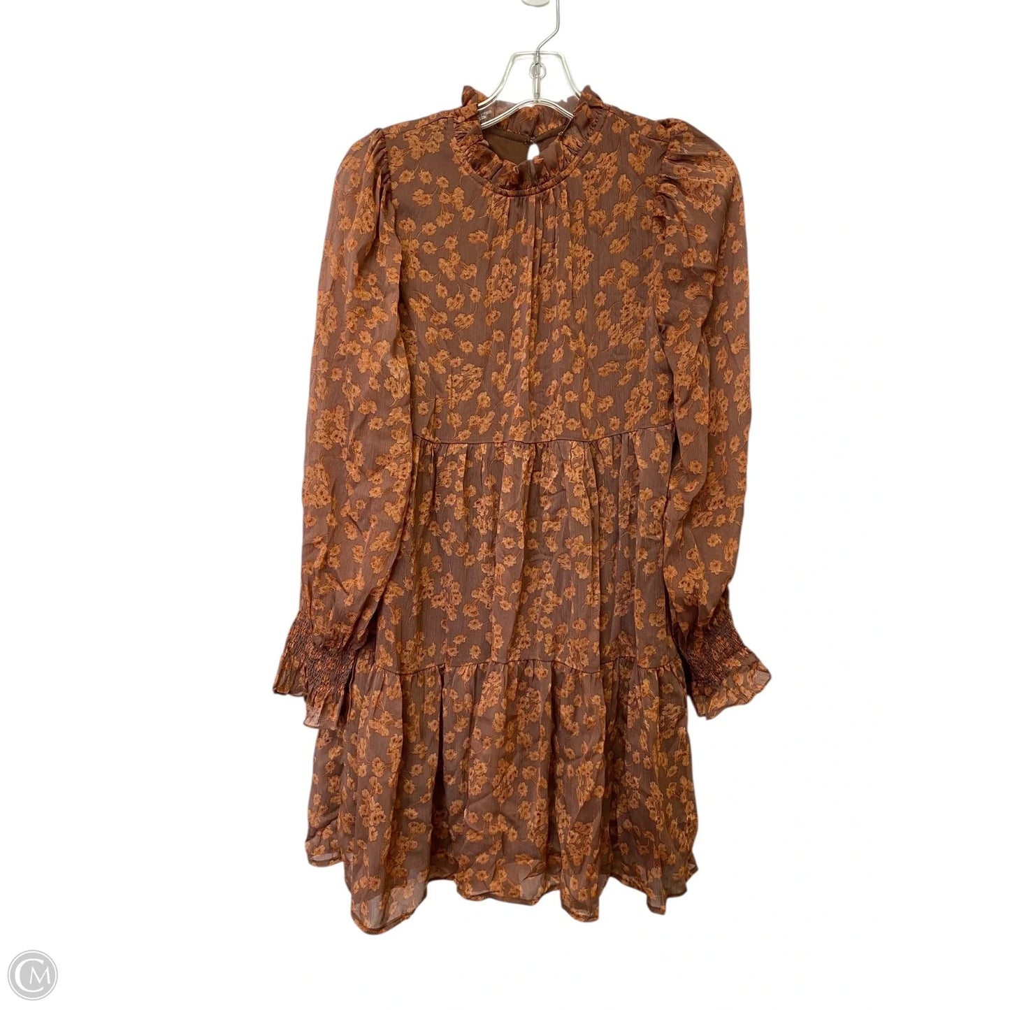 Dress Casual Short By Jodifl In Floral Print, Size: S