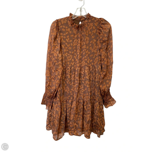 Dress Casual Short By Jodifl In Floral Print, Size: S