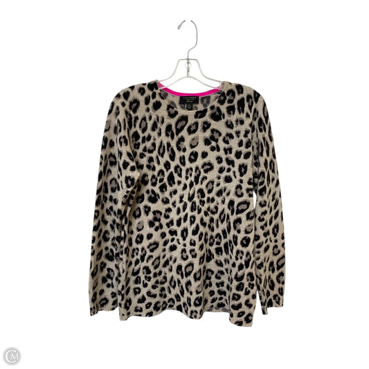 Sweater Cashmere By Charter Club In Animal Print, Size: L
