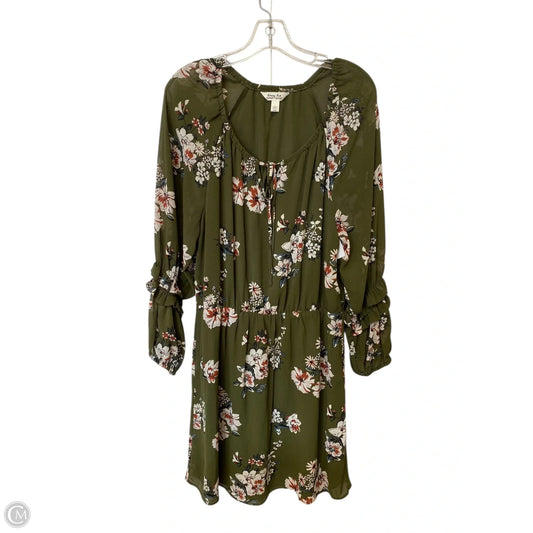 Dress Casual Midi By Krazy Kat In Green, Size: L