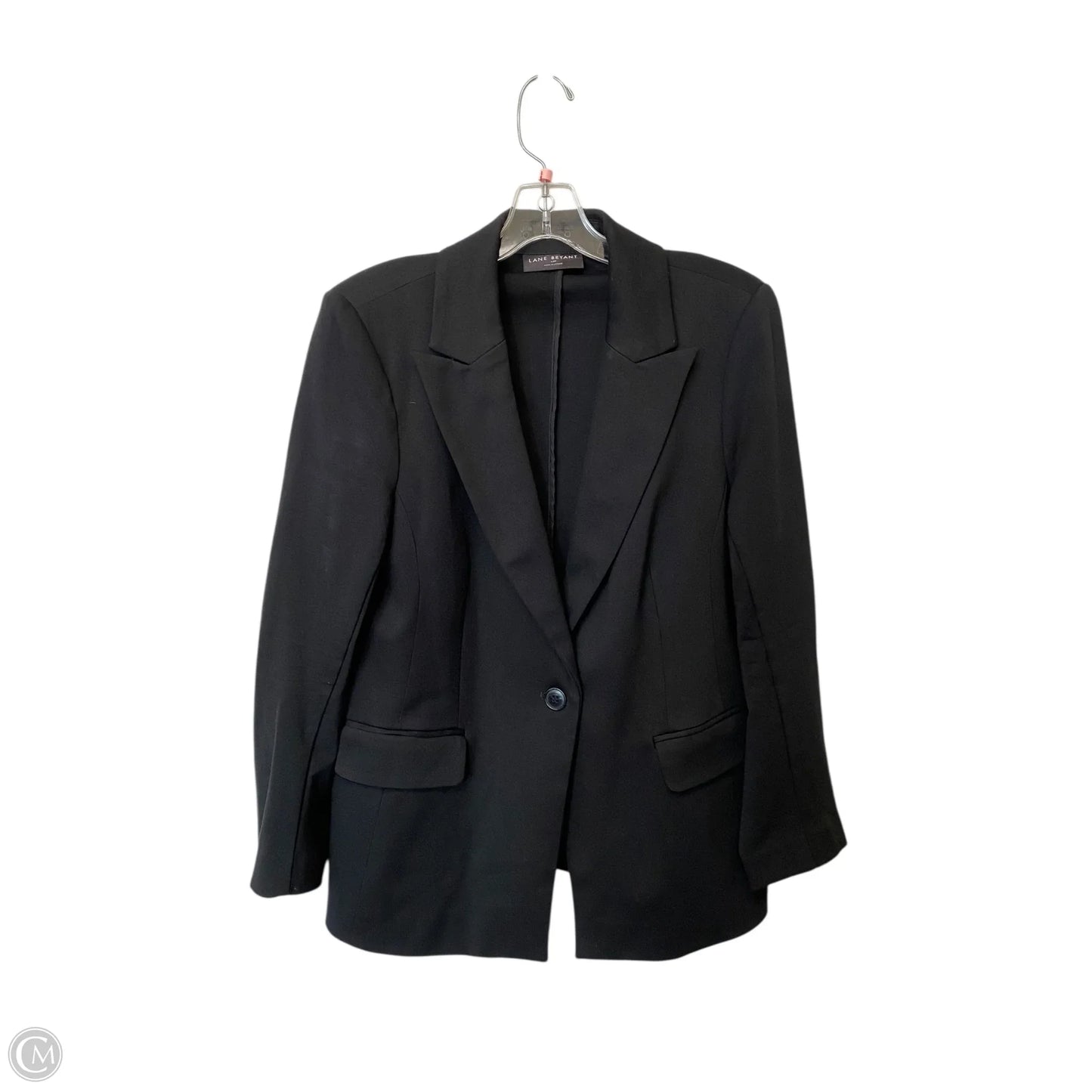 Blazer By Lane Bryant In Black, Size: 12p