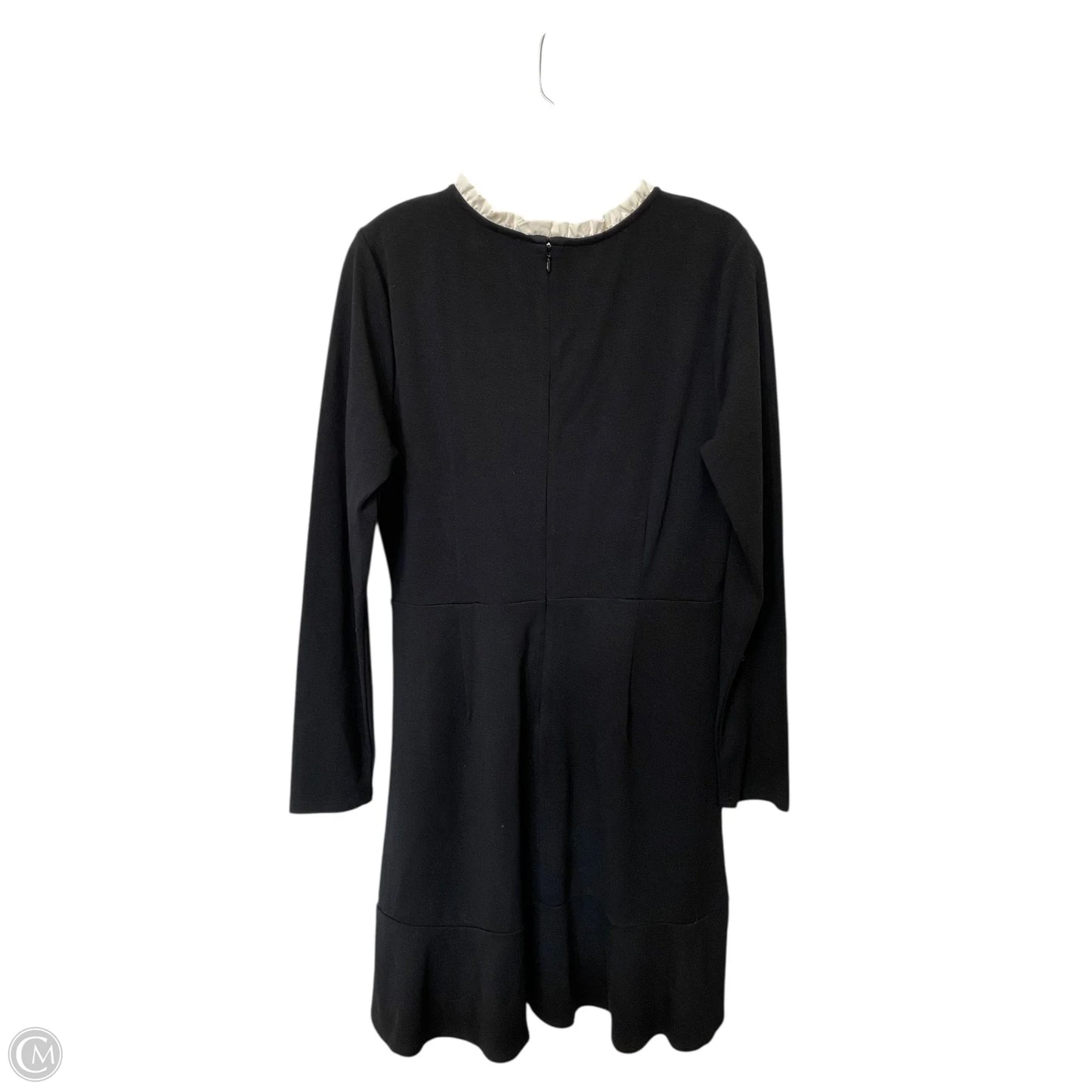 Dress Casual Midi By Loft In Black, Size: 12